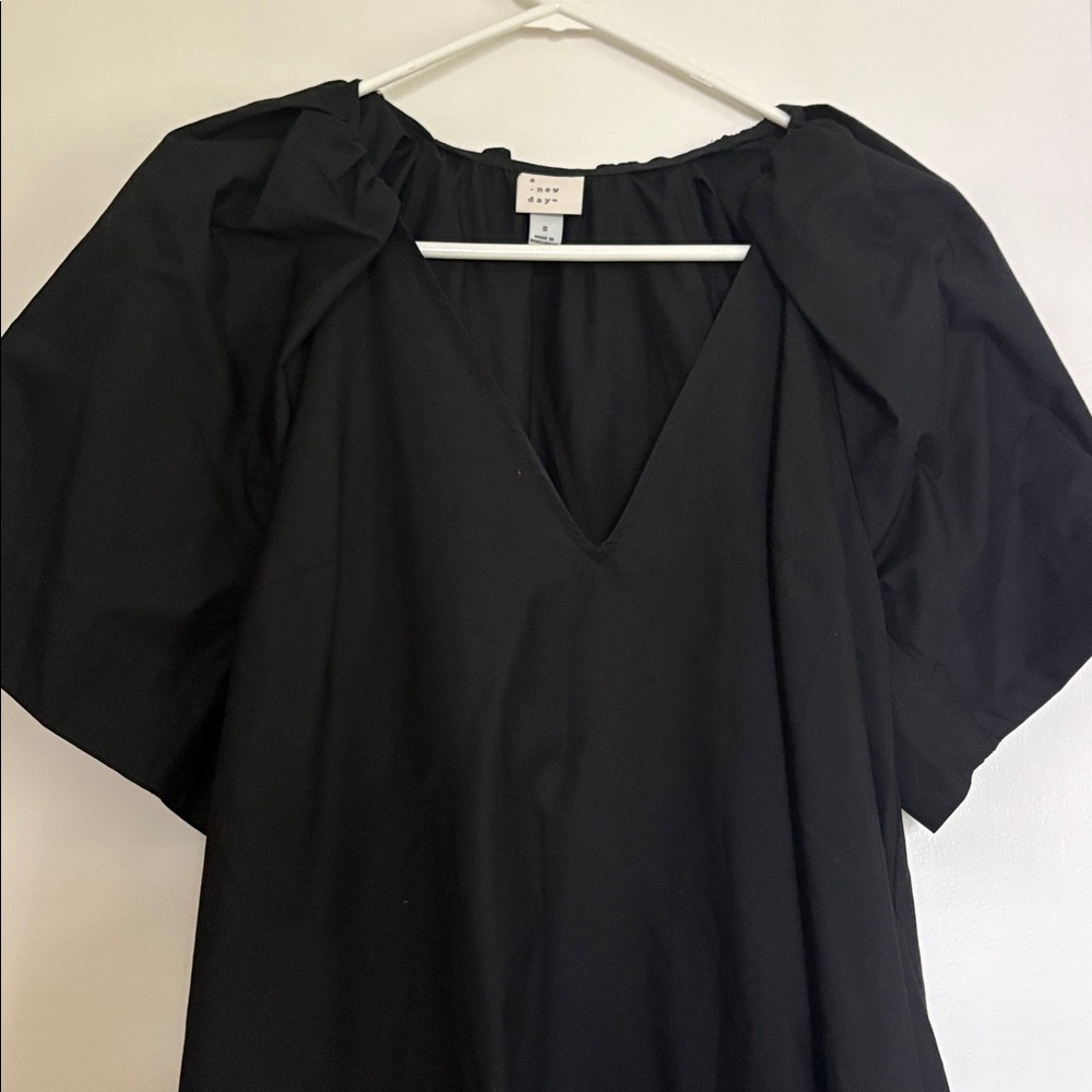 A New Day Black Dress Mini Small - Picture 3 of 6